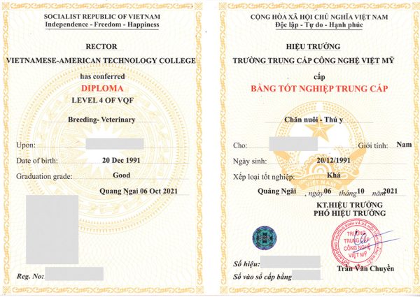 Làm Bằng Trung Cấp Y Chuẩn Đẹp