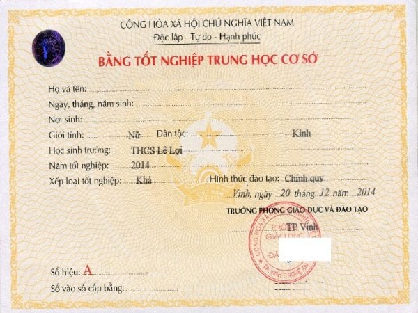 Làm thế nào để mua bằng cấp 2 thật và chuẩn 100%?