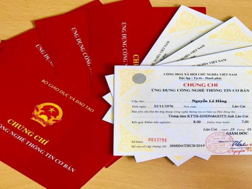 Nhận Làm Chứng Chỉ Tiếng Anh Uy Tín Không Cọc Bao Sử Dụng