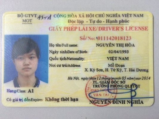 Làm Bằng Lái Xe Máy Không Cần Thi Chất Lượng Uy Tín