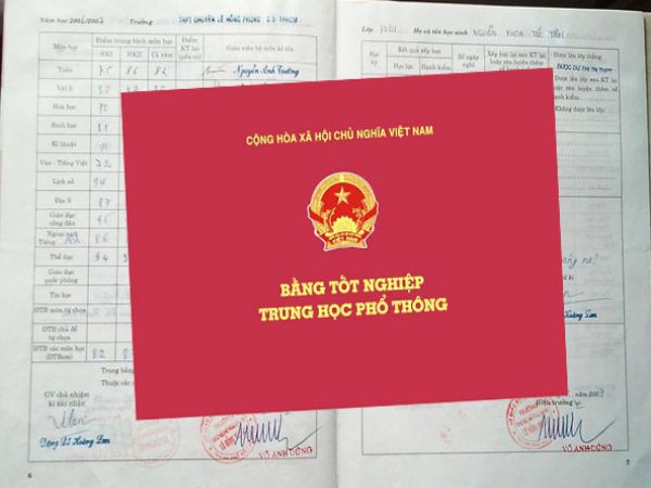 Dịch Vụ Làm Bằng Cấp 3 Giá Rẻ